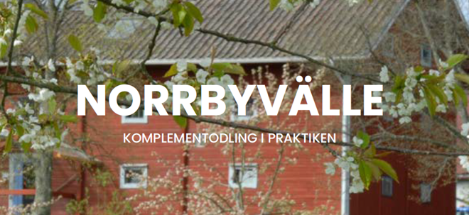 Text Norrbyvälle, komplementodling i praktiken