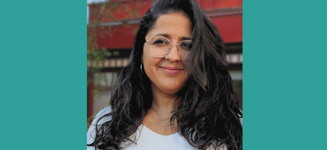 Foto på Gabriela Sabalago Roco som är chef inom ordinärt boende